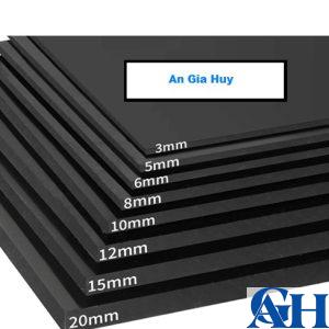 Tấm Nhựa Mica 62 Tấm Pima Màu Đen